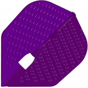 L Style Champagne Dart Flights Shape Dimple Purple