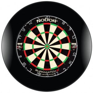 Nodor Supamatch 3 Dartbord Set Zwart