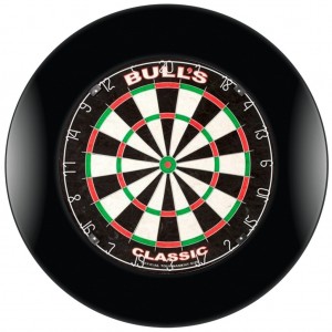Bulls Classic Dartbord Set Zwart (Complete Set)